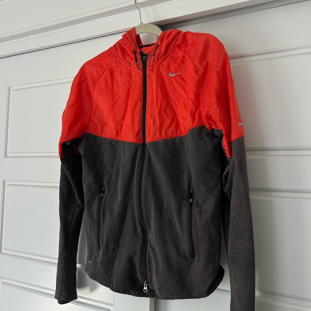 Nike Red Dri-FIT Athletic Mesh Hoodie